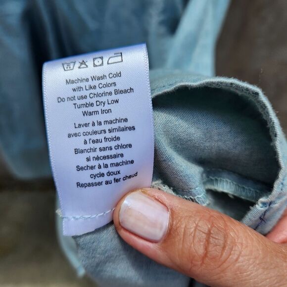 Heartloom blue chambray mini dress - Picture 5 of 7